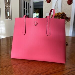 Coral Pink Kate Spade tote